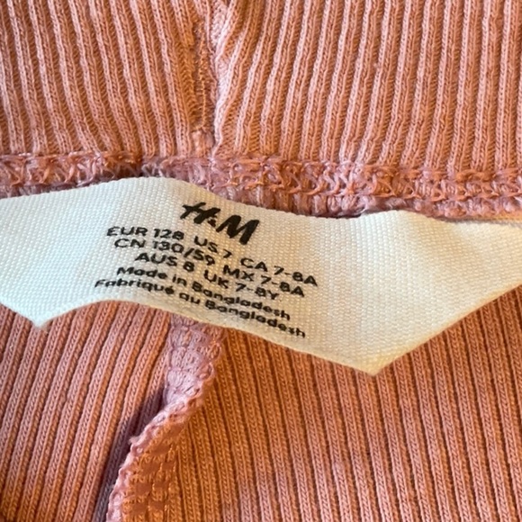 H&M Pink Kids Leggings - Picture 3 of 4